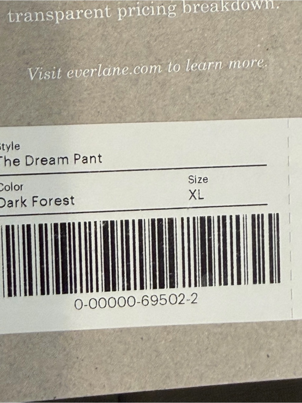 NEW Everlane The Dream Pant Olive Green Ankle Pants Womens XL Pockets Pull-On - Picture 8 of 15